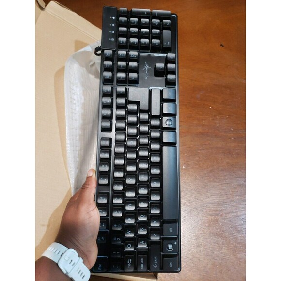 SkyTech Gaming Keyboard K-1000 Rainbow Backlight Breathing Effect Like New - Picture 3 of 9